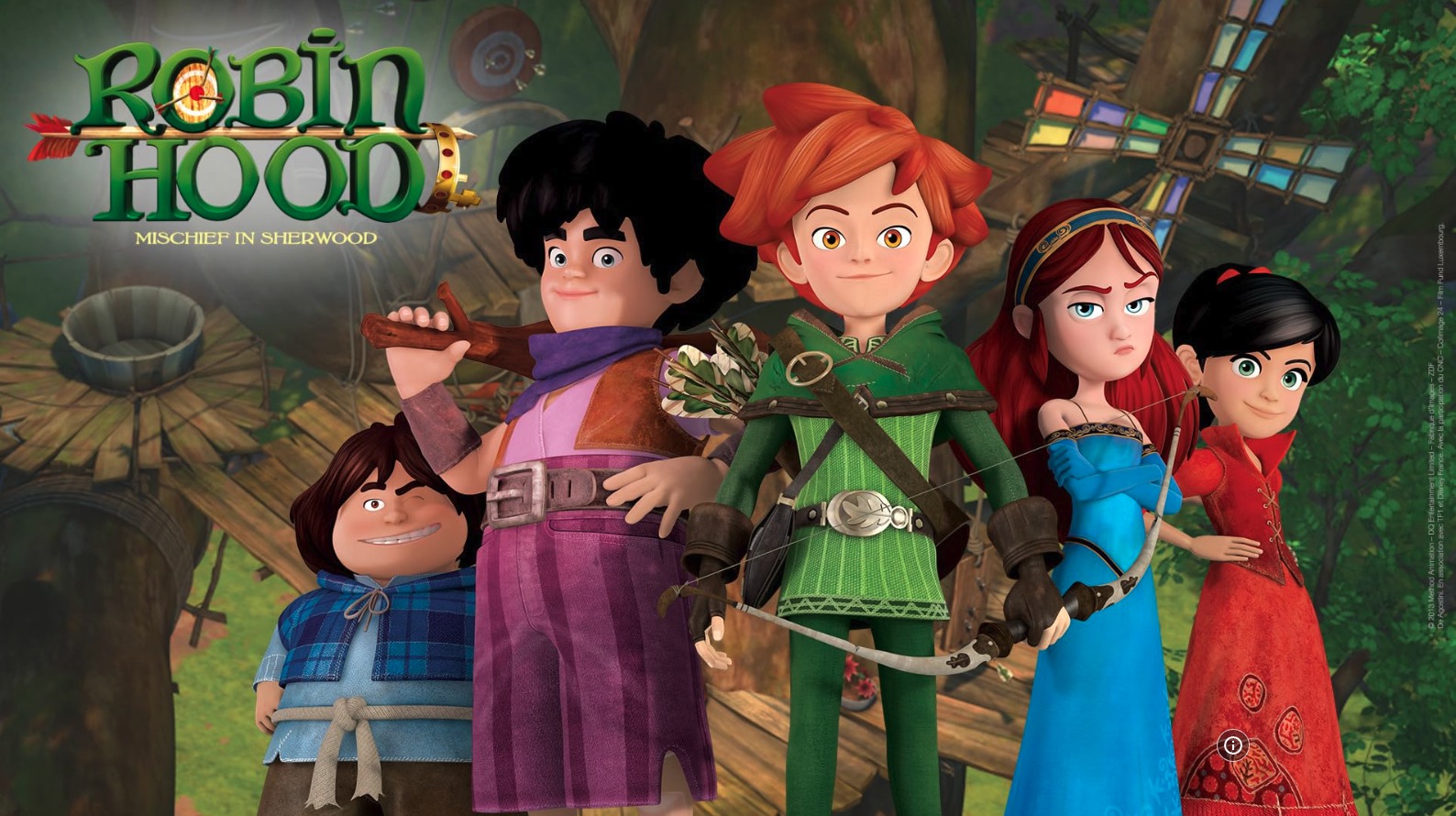 Robin Hood: Mischief in Sherwood | Cartoon |